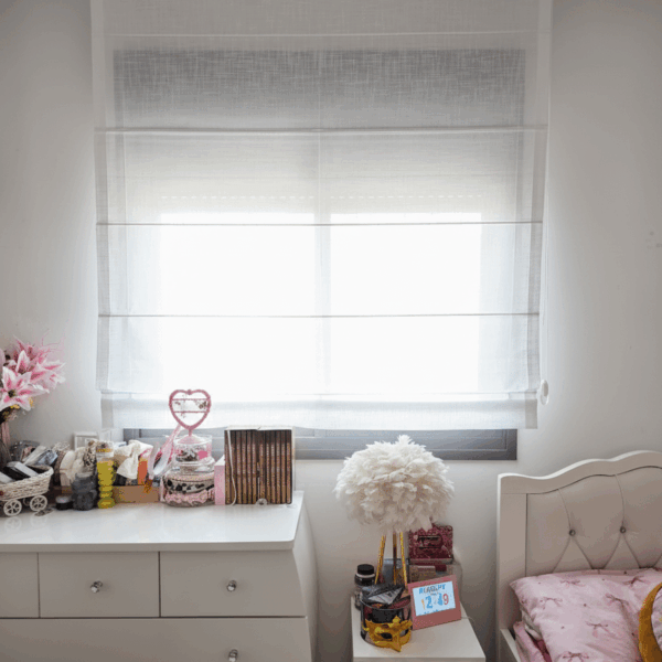 וילון רומאי דמוי פשתן