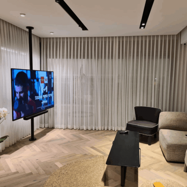 וילון פשתן ״ערבה״ עדין מושלם