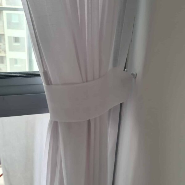 וו + חבק לוילון