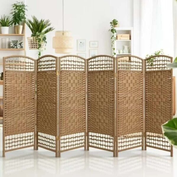 פרגוד קש קלוע במבחר צבעים 2 מטר