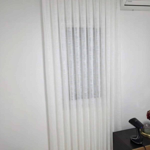 וילון בד פשתן סונורה